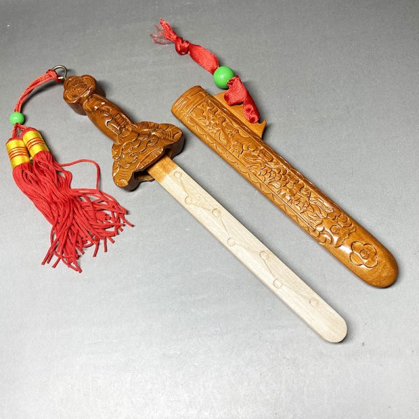 画像2: 桃の木七星剣(T-21CM) (2)