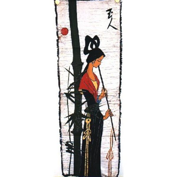 画像1: ろうけつ染め 玉人 (1)