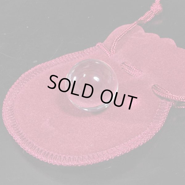 画像1: 天然水晶玉AA級　直径20ミリ(袋つき) (1)