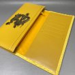 画像5: 最強開運 五本爪皇帝龍刻印黄色蛇革の長財布札入れ(長財布 黄色 ニシキヘビ・牛革)iw230720a01ko (5)