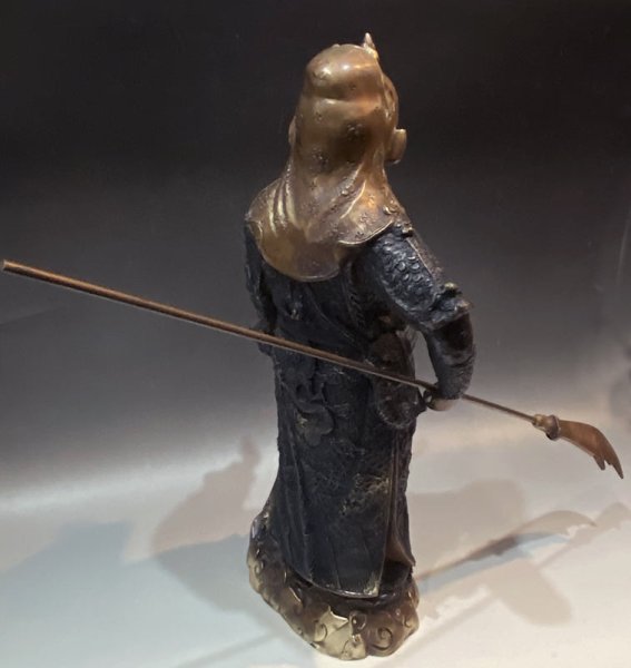 画像2: 関羽 真鍮 470 iw240312a02k (2)