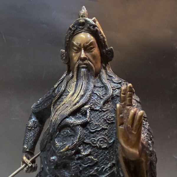 画像4: 関羽 真鍮 470 iw240312a02k (4)