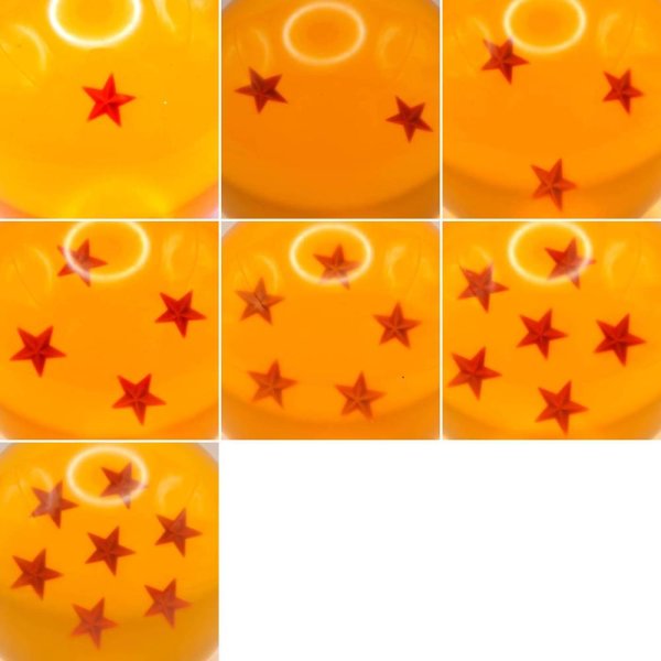 画像5: 特大玉75mm 龍珠 ドラゴンボール 七個セット 新規再生産品 (5)