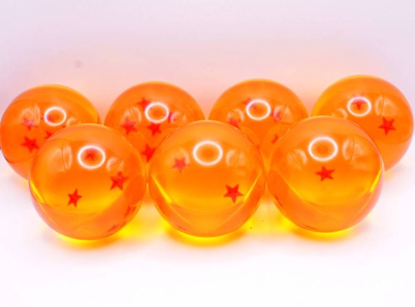 画像2: 特大玉75mm 龍珠 ドラゴンボール 七個セット 新規再生産品 (2)