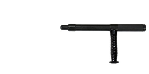 画像5: 段伸縮軍用警棒　(サイドハンドル付き/トンファー兼用)　カンタス KANTAS　4419 (5)