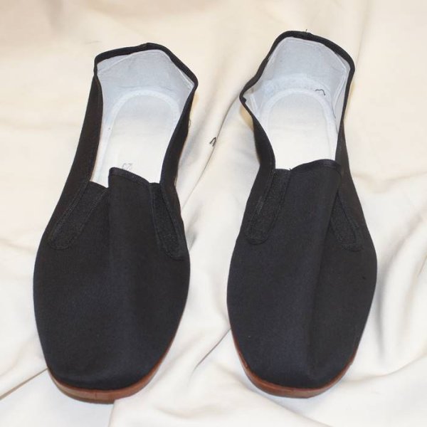 画像6: カンフーシューズ 樹脂製ゴム茶底・布靴  ※37号・38号・39号・40号新入荷(=税別1200円) (6)