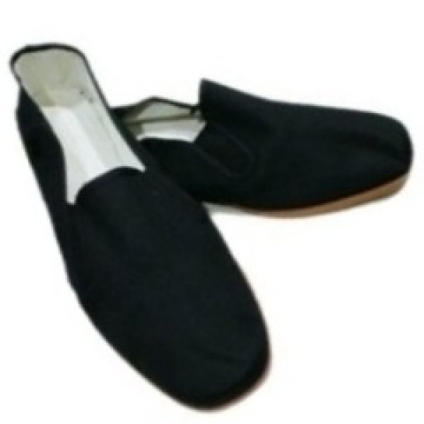 画像9: カンフーシューズ 樹脂製ゴム茶底・布靴  ※37号・38号・39号・40号新入荷(=税別1200円) (9)