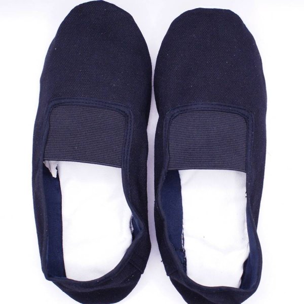 画像9: カンフー＆太極拳シューズ黒(スエード底・布靴) 35号〜45号 ※号数とｃｍの表示を変更しました (9)