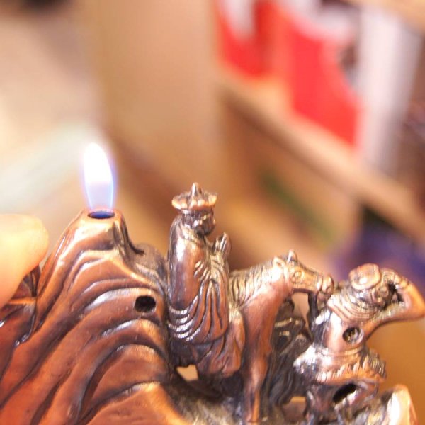 画像4: 中華シリーズ 麻雀牌オイルライター「中」 (4)