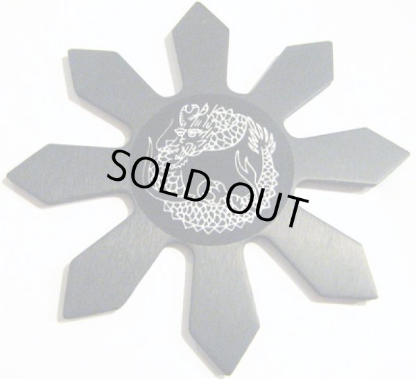 画像1: ラバー製手裏剣・八方型M（白色） (1)