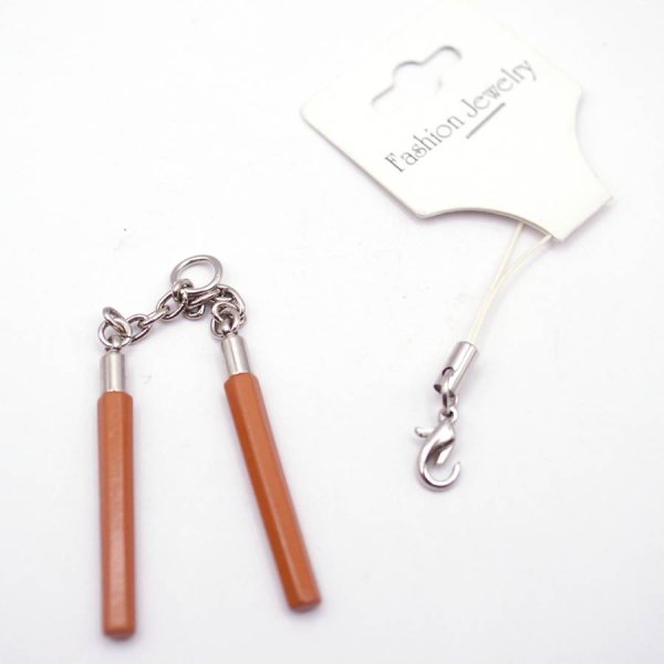 画像2: ヌンチャク（双節棍) ストラップ2 (2)