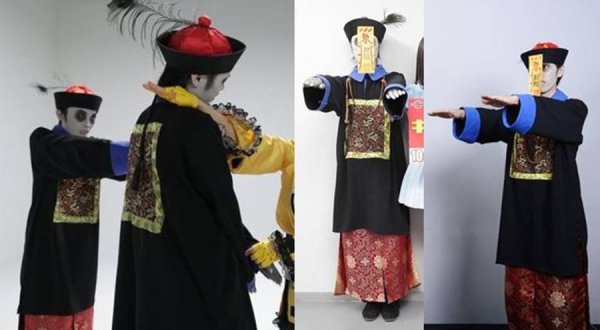 画像3: 辮髪付き宮廷帽子・皇帝帽子 (3)