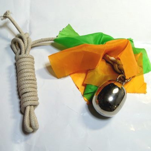 画像1: 功夫武具 流星錘(りゅうせいすい)2 (1)