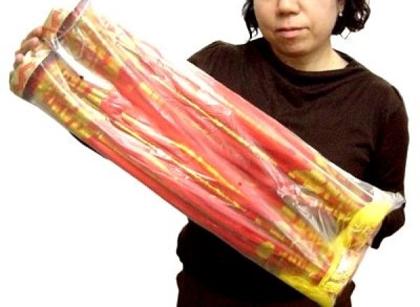 画像4: 金条提灯　シルクランタン 22インチ　216922A (4)