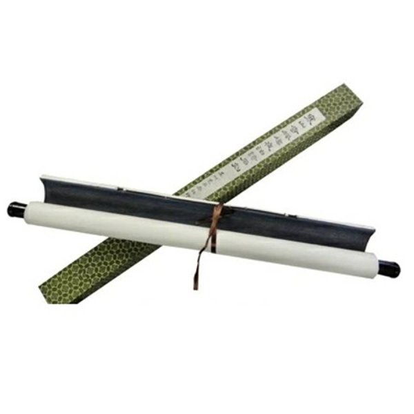 画像2: 寒山寺"楓橋夜泊"石刻大 掛軸 (2)