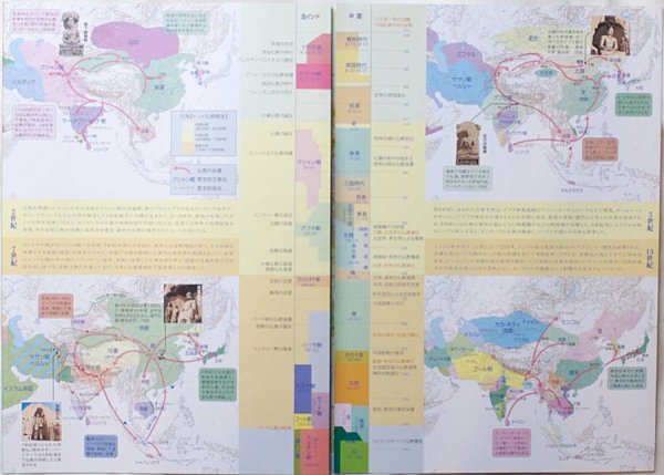 画像3: 仏教歴史地図 シルクロードの聖地 改訂版 (3)
