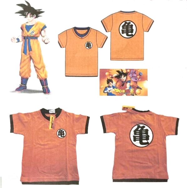 画像4: ドラゴンボールZ 亀 Tシャツ オレンジ (4)