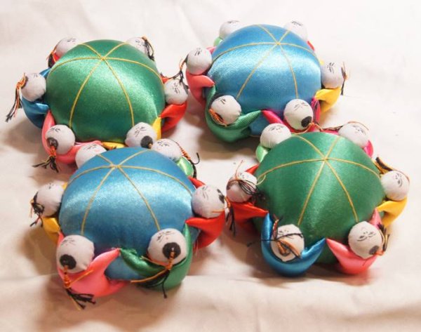 画像2: 中華 唐子針山6人 2個セット (2)