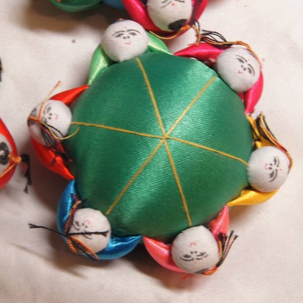 画像8: 中華 唐子針山6人 2個セット (8)