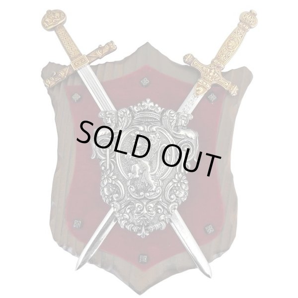 画像1: DENIX　デニックス　576 ソード  & 盾 ディスプレイ (1)