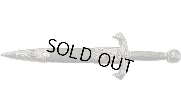 画像1: DENIX デニックス 4139/NQ アーサー王 ダガー ザ・エクスキャリバー シルバー (1)