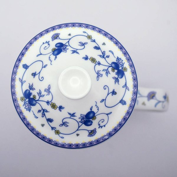 画像4: 中国 茶漉しマグカップ 吉祥果 【横浜中華街】 (4)