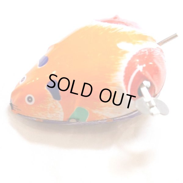 画像1: ぜんまい仕掛けブリキ動物「ねずみ 鼠」 (1)