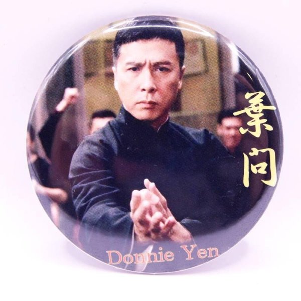 画像1: ドニー・イェン（甄子丹)　葉問（イップ・マン） 缶バッジ大7 (1)