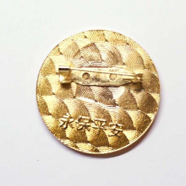 画像2: 毛沢東 ピンバッジ 大 (2)