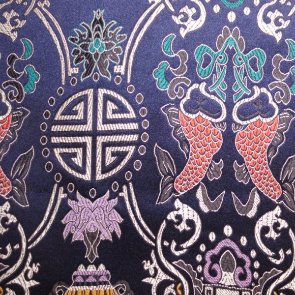 画像2: サテン生地 ランチョンマット ランチマット34   28×38cm (2)