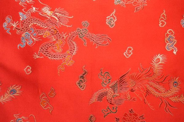 画像2: サテン生地 ランチョンマット ランチマット35   28×38cm (2)