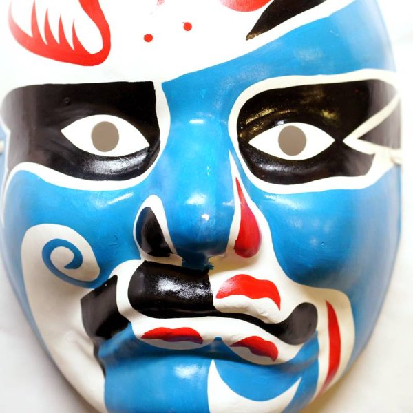 画像2: 京劇面譜(隈取り面) B2 (2)