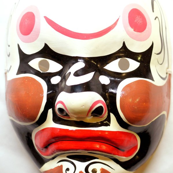 画像2: 京劇面譜(隈取り面) E2 (2)