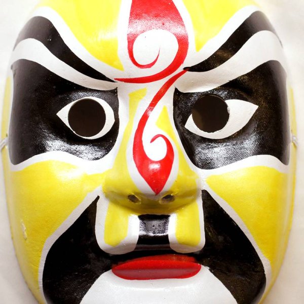 画像2: 京劇面譜(隈取り面) A2 (2)