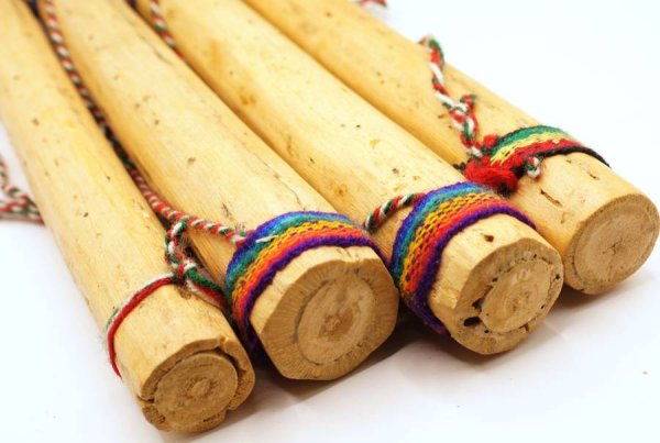 画像3: チリ楽器 パロ・デ・ジュビア(英語:レインスティック) 30cmサイズ (3)