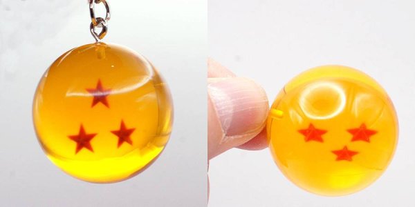 画像5: 【新入荷】 径33mm 小龍珠 ドラゴンボール 携帯ストラップ ＆ キーホルダー 1星球〜7星球  単品販売 (5)