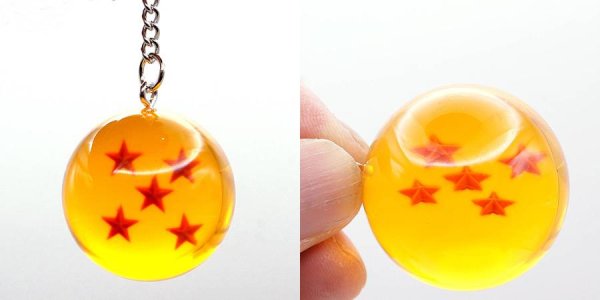 画像7: 【新入荷】 径33mm 小龍珠 ドラゴンボール 携帯ストラップ ＆ キーホルダー 1星球〜7星球  単品販売 (7)
