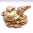 画像2: 樹脂製 金龍亀 ロングイ 置物 2404003 (2)