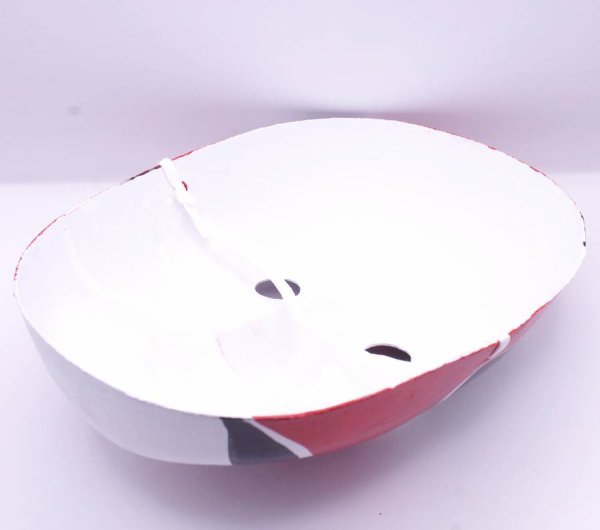 画像4: 京劇面譜(隈取り面)　赤B (4)