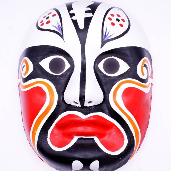 画像3: 京劇面譜(隈取り面)　赤G (3)