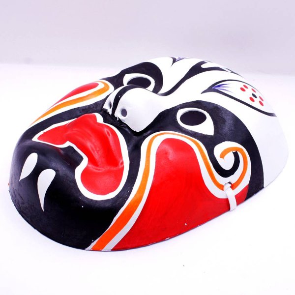 画像4: 京劇面譜(隈取り面)　赤G (4)