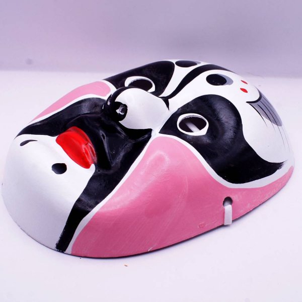 画像4: 京劇面譜(隈取り面)　桃A (4)