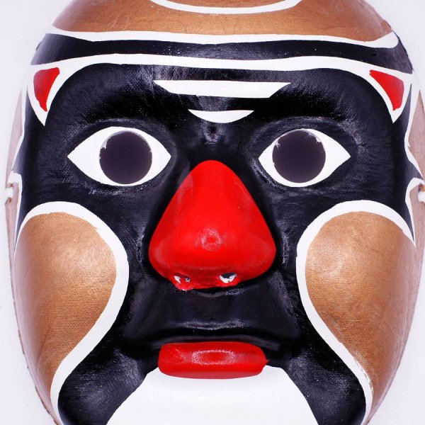 画像2: 京劇面譜(隈取り面)　金A (2)