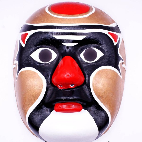 画像3: 京劇面譜(隈取り面)　金A (3)