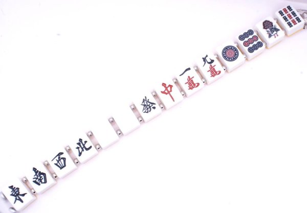 画像12: 役満 麻雀牌 国士無双（こくしむそう）  ワイヤー式 キー ＆ ウォレットチェーン　特大サイズ (12)