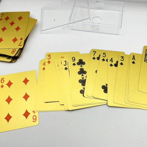 画像10: PVC製 壱萬円札 渋沢栄一 モチーフ セレブ トランプ (10)