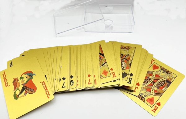 画像9: PVC製 壱萬円札 渋沢栄一 モチーフ セレブ トランプ (9)