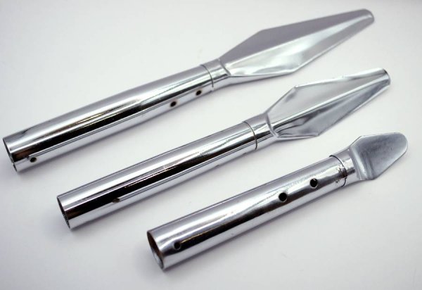 画像7: 槍先セット　小サイズ約17cｍ　槍纓付き (7)