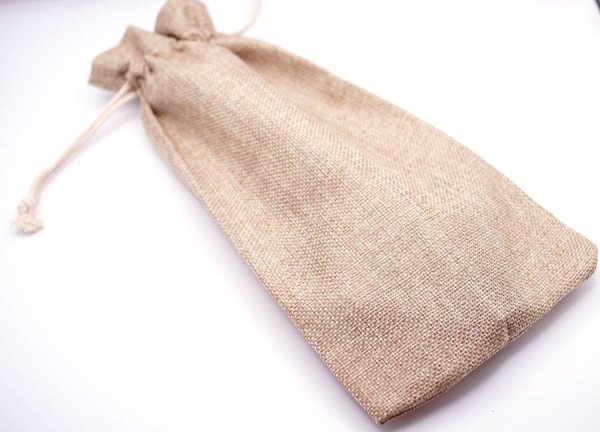 画像4: 太極拳用 伸縮剣用 巾着式 剣袋 麻製 (4)