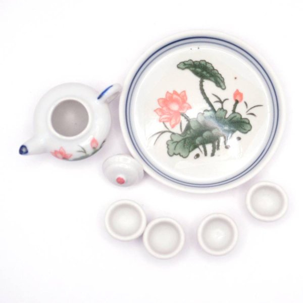 画像3: 蓮花 ミニチュア茶具 230LD01 (3)